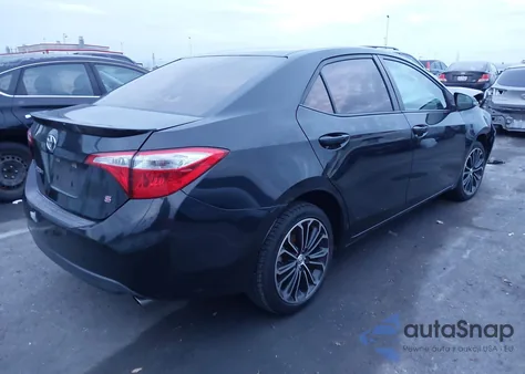 2014 Toyota Corolla S Plus из США, поврежденный, VIN 5YFBURHE3EP133785